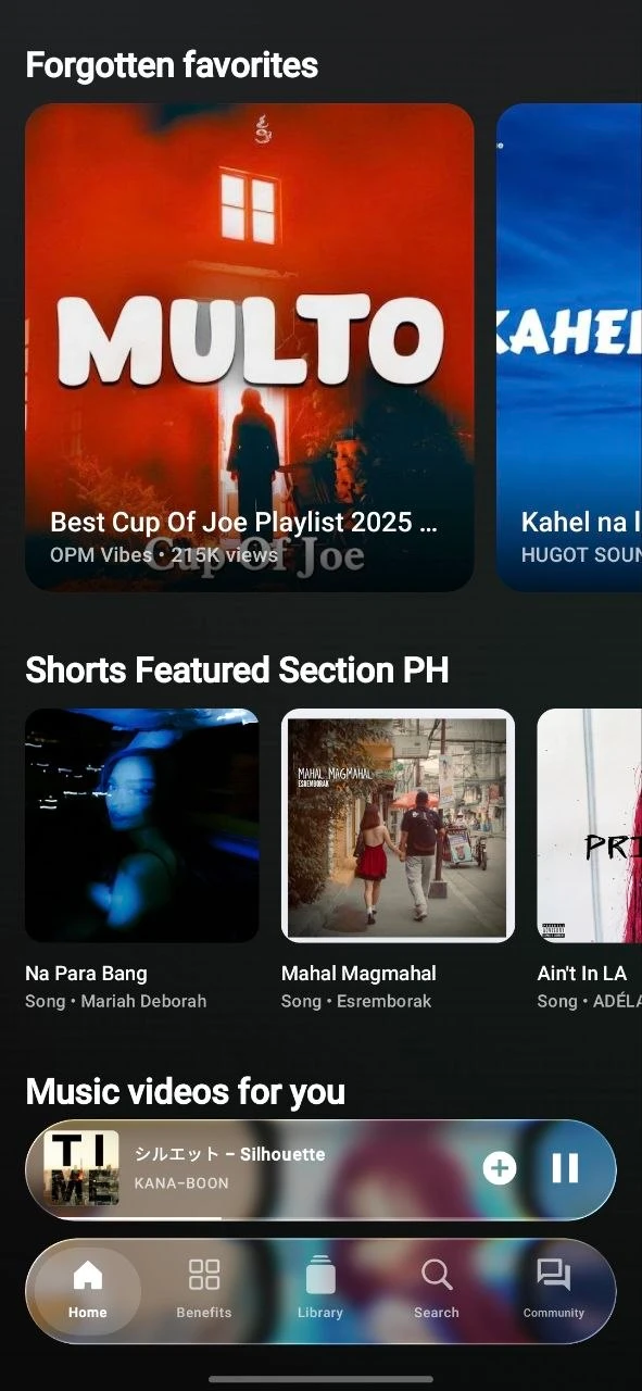 SpotiPlay discovery screen